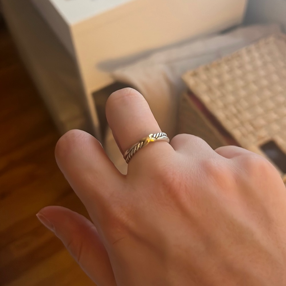 David Yurman Petite X Ring